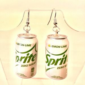 Sprite Earrings - Drink Earrings - Cola Earrings - Mini Brands Series 5 Earrings